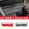 Pentru BMW Seria 3 E46 1999-2004 Accesorii Fibră de carbon Interioară Transmisie Auto Schimbător de lumini țigară Panou Decorat Autocolant capac