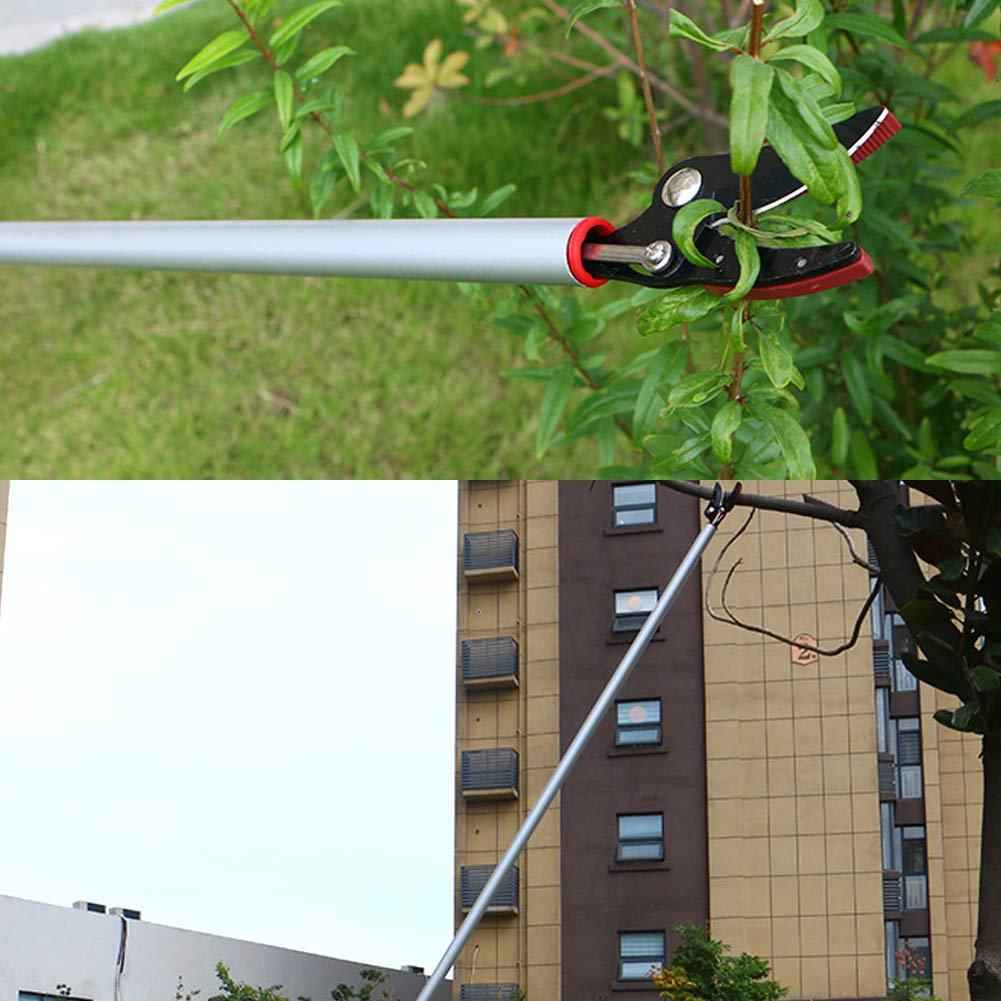 80cm Pruning Shears Long Reach Cut Hold Bypass Pruner Max Cutting Garden Height Extension Pruning Tool Durable Stable Sharp Long