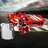 Non-Toxic 401Pcs Building Blocks Toy Sports Car Model Pull-Back Cars Assembly Brick Set Educational Toys Desktop Decoration Christmas Gift