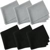 10Pcs Saw Tooth Edge Premium Microfiber Cleaning Cloths for Lens Glasses Screen