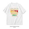 Make Every Month Black History Month Quote Afro Pride Fist tshirt Women Unisex Casual cotton graphic t shirts outdoors