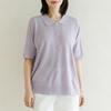 Dedra Short Sleeve Polo Knit  Up To 100 Size  Knf3023