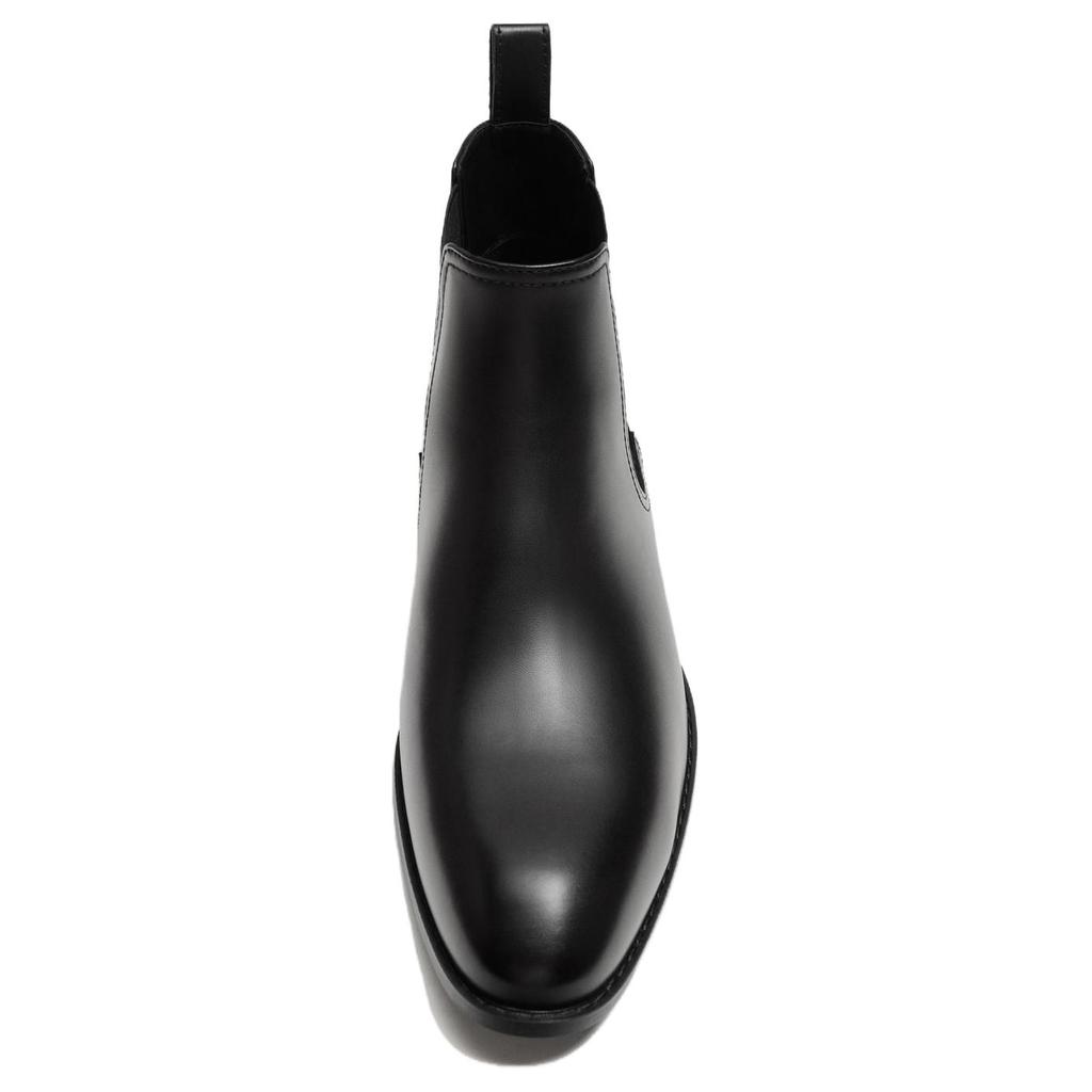 ZARA Versatile Trendy Low-Top Pointed Casual Short Chelsea Boots Men boots Black 12001422800