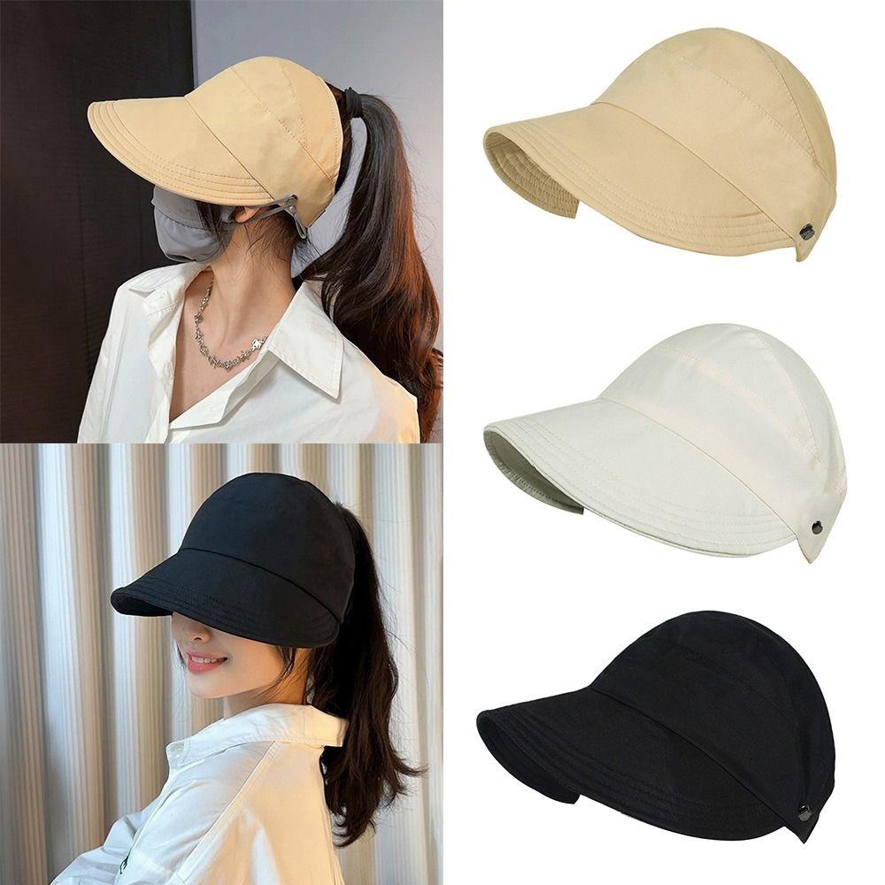 Adjustable Cap Sun Hat Sun Visor Hats Fisherman Hat Peaked Caps Baseball Cap  Outdoor