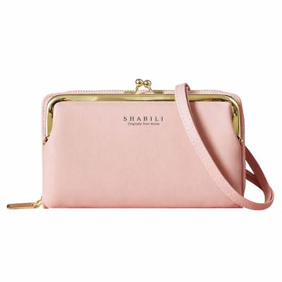 [sort] Women's Clasp Wallet, Shoulder Bag, Wallet Pouch, Crossbody Bag, Lightweight, Small, Perfect for Travel, Dates, and Outings, with Card and