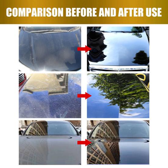 Scratch Remover for Cars, 100ml Paint Restoration Polish Kit, Nano Scratch & Swirl Remover for Auto Body, Mirror Shine Finish, UV Protection