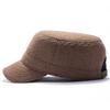 Big Head Man Large Size Pure Army Flat Cap Outdoors Keep Warm Baseball Cap Winter Plus Size Military Hat 55-59Cm 60-65Cm