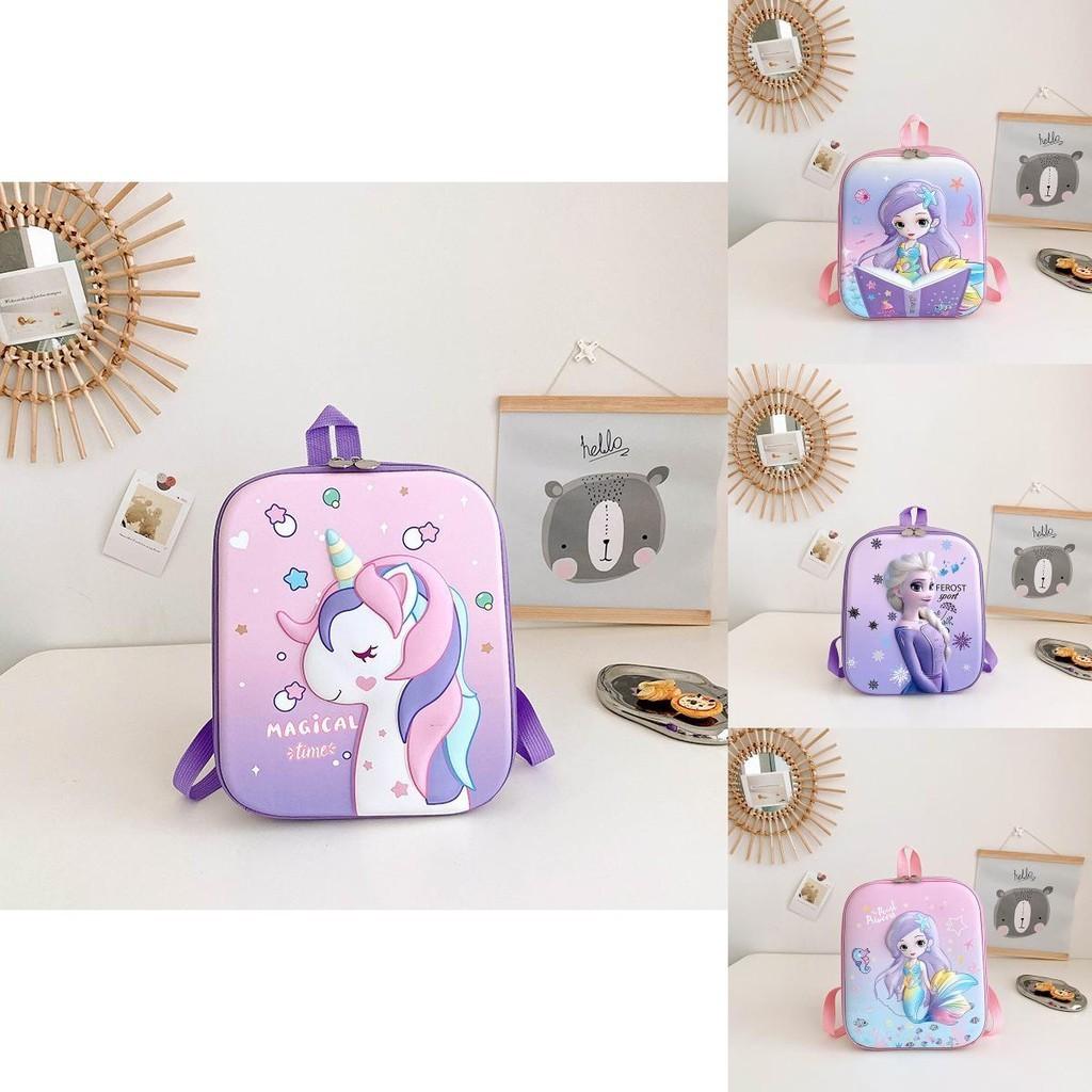 Adorable Cartoon Eva Backpack For Kids With Cute Princess Mermaid Design