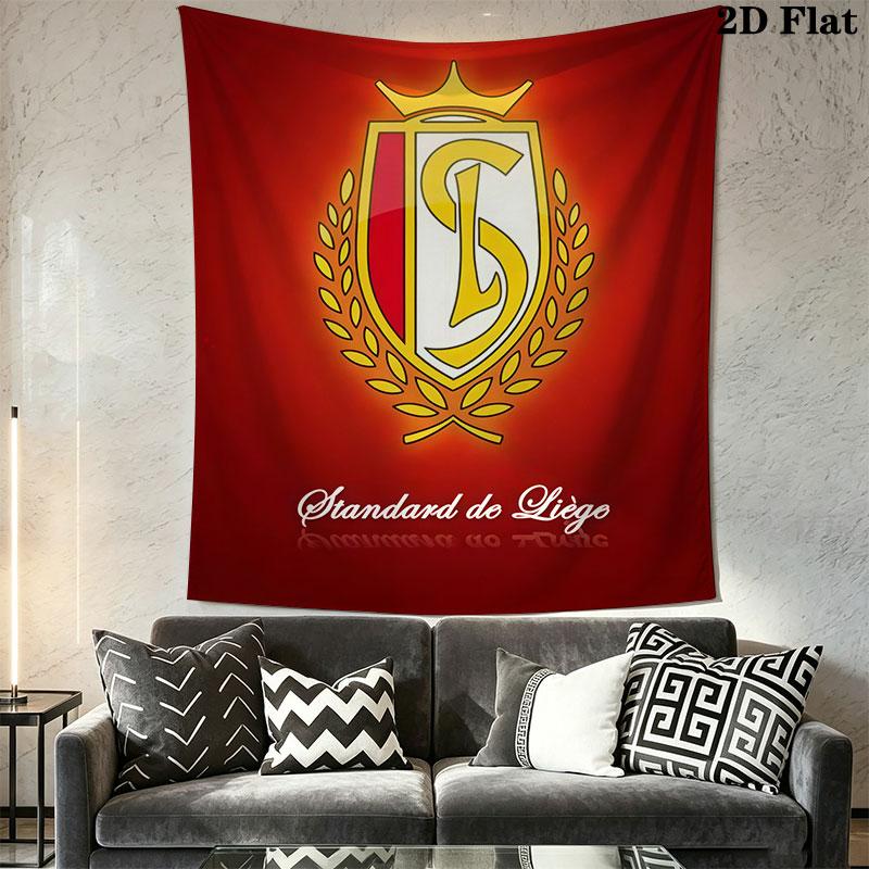Standard Liège logo Wall Hanging Printed Fabric Blanket Decorative Tapestries for Bedroom Living Room Home Decor