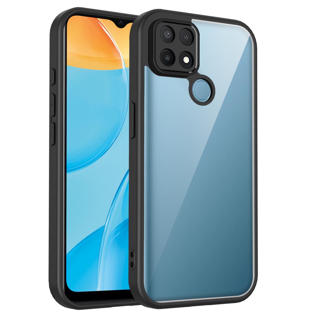 For Oppo A15 Case OPPO A15S Phone Case OPPO A35 Cover Oppo A15 Air Cushion Shockproof Silicon Bumper Clear Matte Back Cover Hard