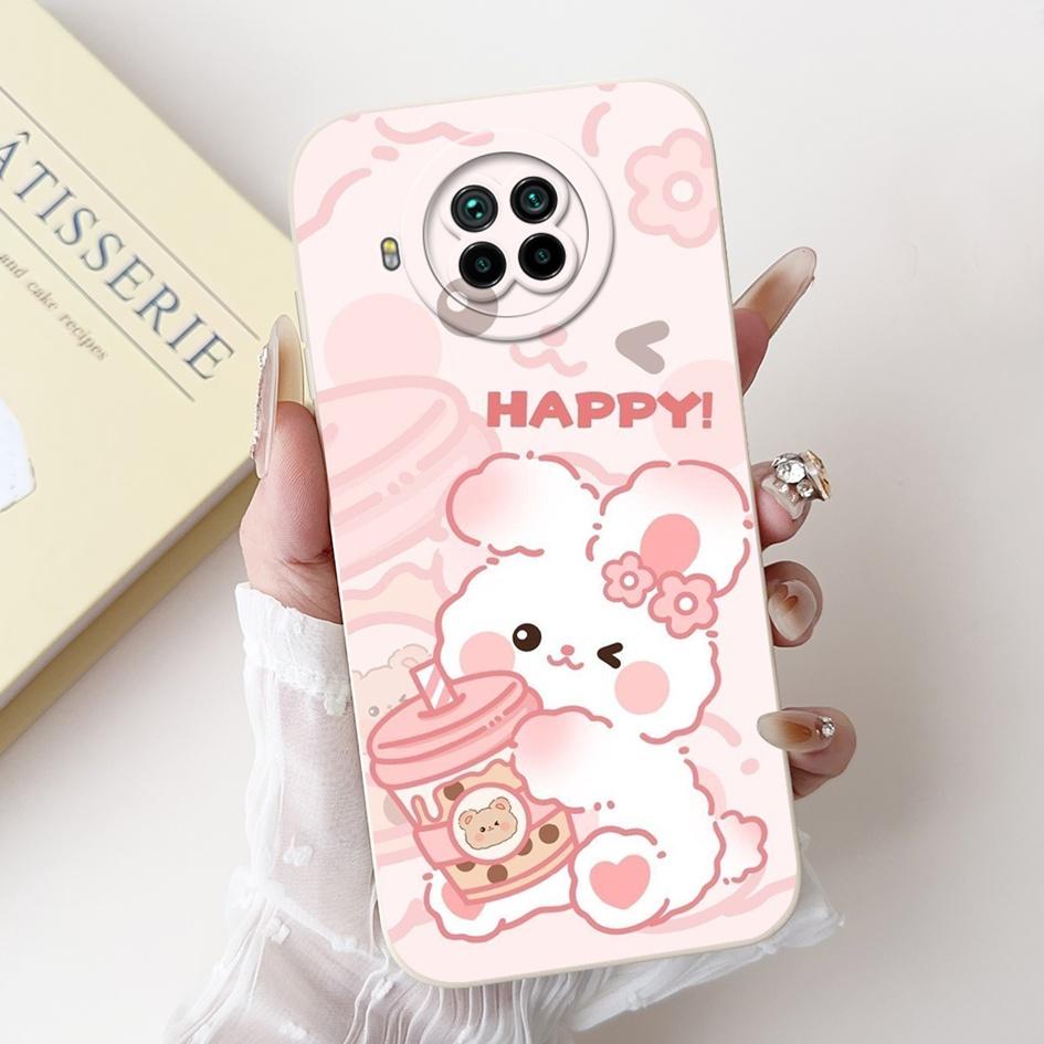 For Xiaomi Mi 10T Lite 5G Case Cute Panda Rabbit Soft TPU Silicone Shockproof Cover For Xiaomi Mi 10i Redmi Note 9 Pro 5G Fundas