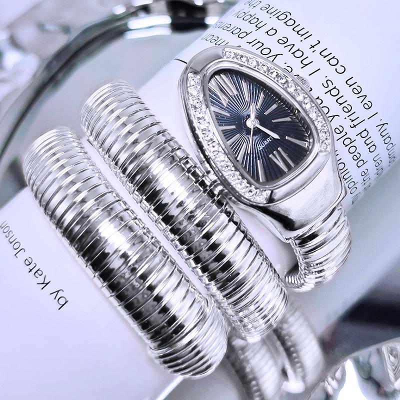 Snake Ladies Bracelet Watch Quartz Watch Personalized Bracelet Watch
