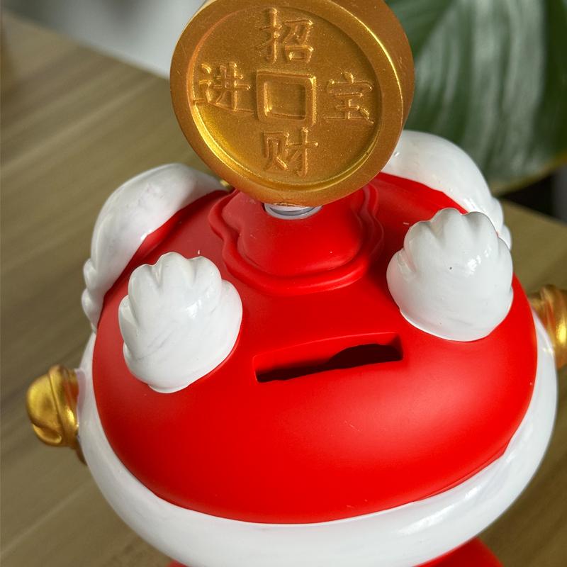 2025 Zodiac Snake Statue Piggy Bank Room Desktop Ornament Book Nook Interior Decoration Collectibles Children's Day Gift