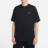 Nike Solo Swoosh Print Logo Crew Neck Short Sleeve T-Shirt Men Tops Black CV0559-010