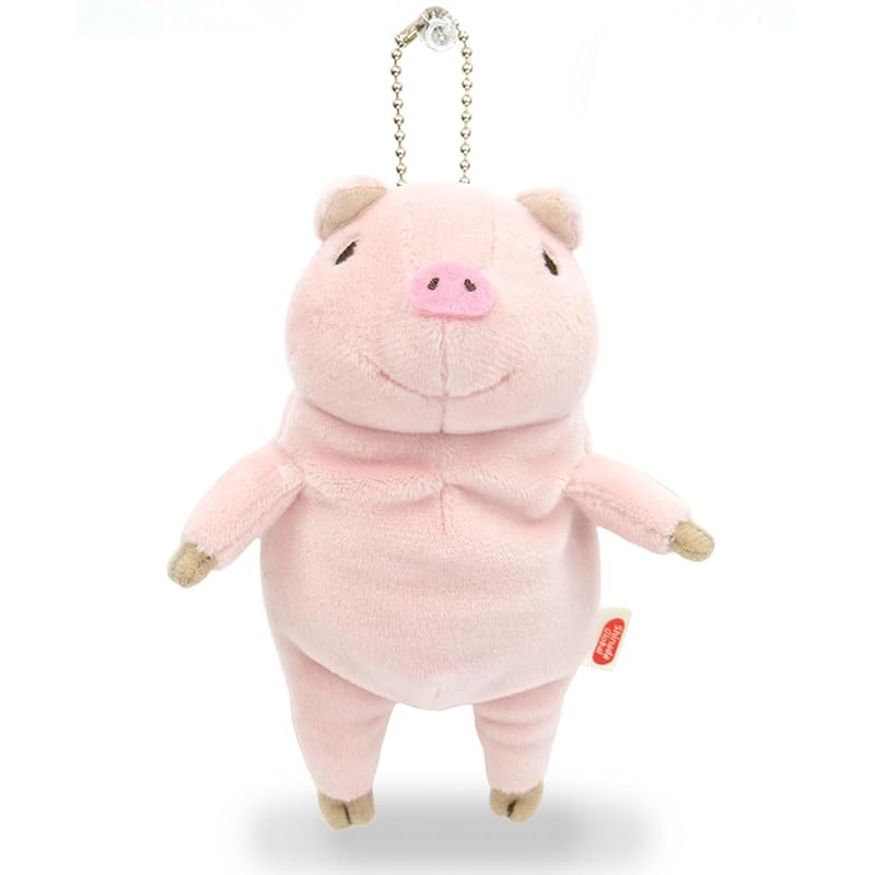 

Shinada Global Mochi Series Mochi Pig Pink (Mini) 7 x 5 x 14cm Plush Pig Animal MOBT-0100