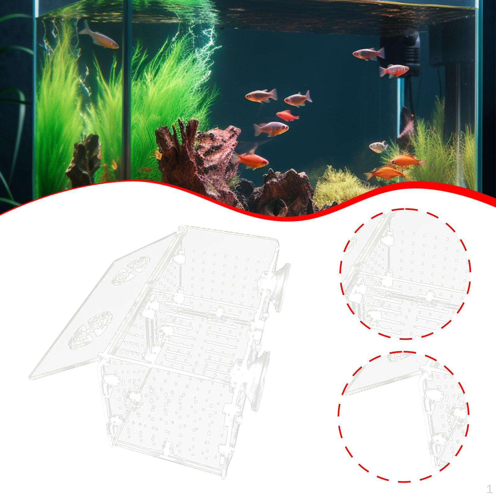 

Нерестовий бокс для акліматизації до акваріума, інкубатор, ізолятор, для креветок, черепах, Double Room