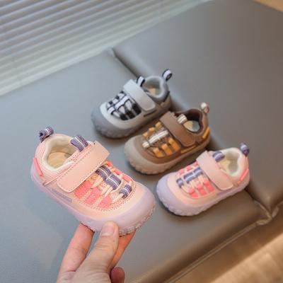 New Baby Toddler Shoes Breathable Mesh Children's Shoes Non-slip Soft Sole Men's and Women's Sports Shoes