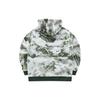 Fila Fusion Full Print Letter Hooded Pullover Fleece Sweatshirt Men sweatshirt Dark-Green T11M341207F-GN