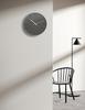 GREEM MARKET GMS03267 Wall Nordic Made of Cement Industrial Index Silent 29cm Made in Item GMS03267 Clock, Radio-Controlled, Modern, Minimalist,