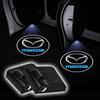 AAET1 2pcs Car Door Emblem Light Laser Welcome HD Projector Lamp For RX-8 626 BM BL BK GH GJ GL MX-3 MX-5 CX30 Skyactiv 323
