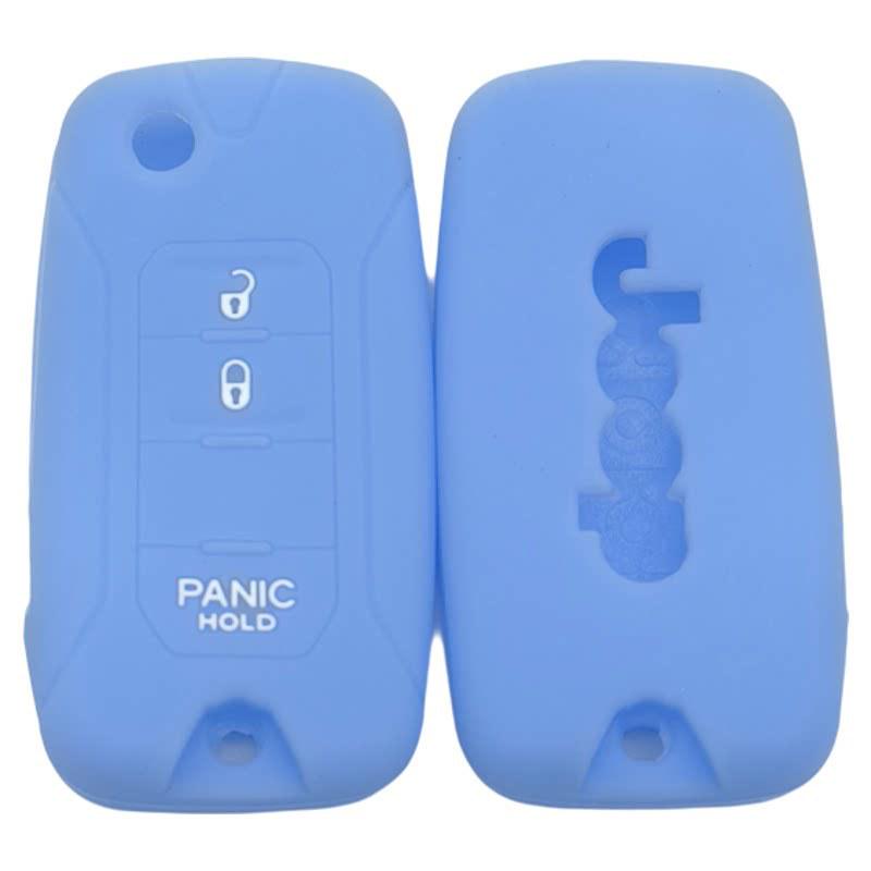 Soft Silicone Protective Cover for Jeep Renegade and Compass Folding Key