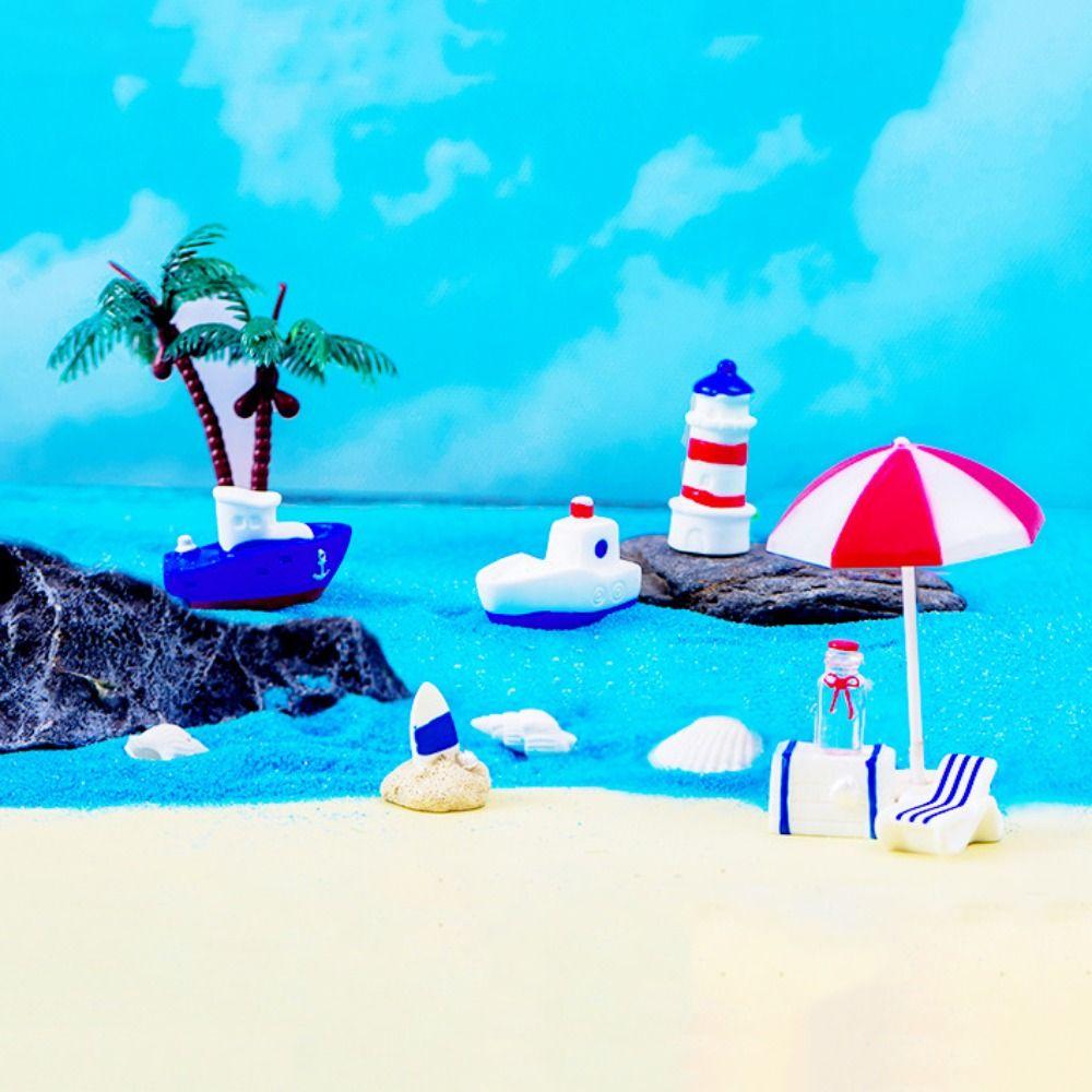 

Декоративная мини-фигурка чайки в средиземноморском стиле, имитация морского животного, микропейзаж Style E