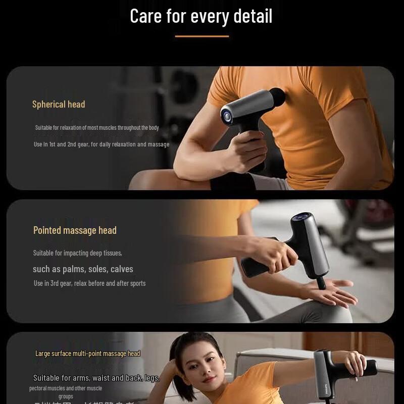 Philips Mini Deep Tissue Percussion Massager CN plug (adapter included)