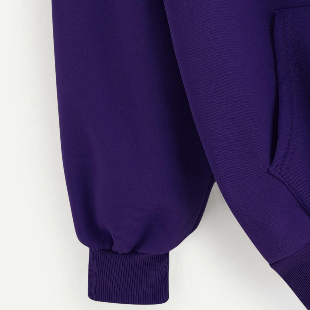 Kapuzenpullover Langarm mit Tasche Damen Freizeit Unifarben