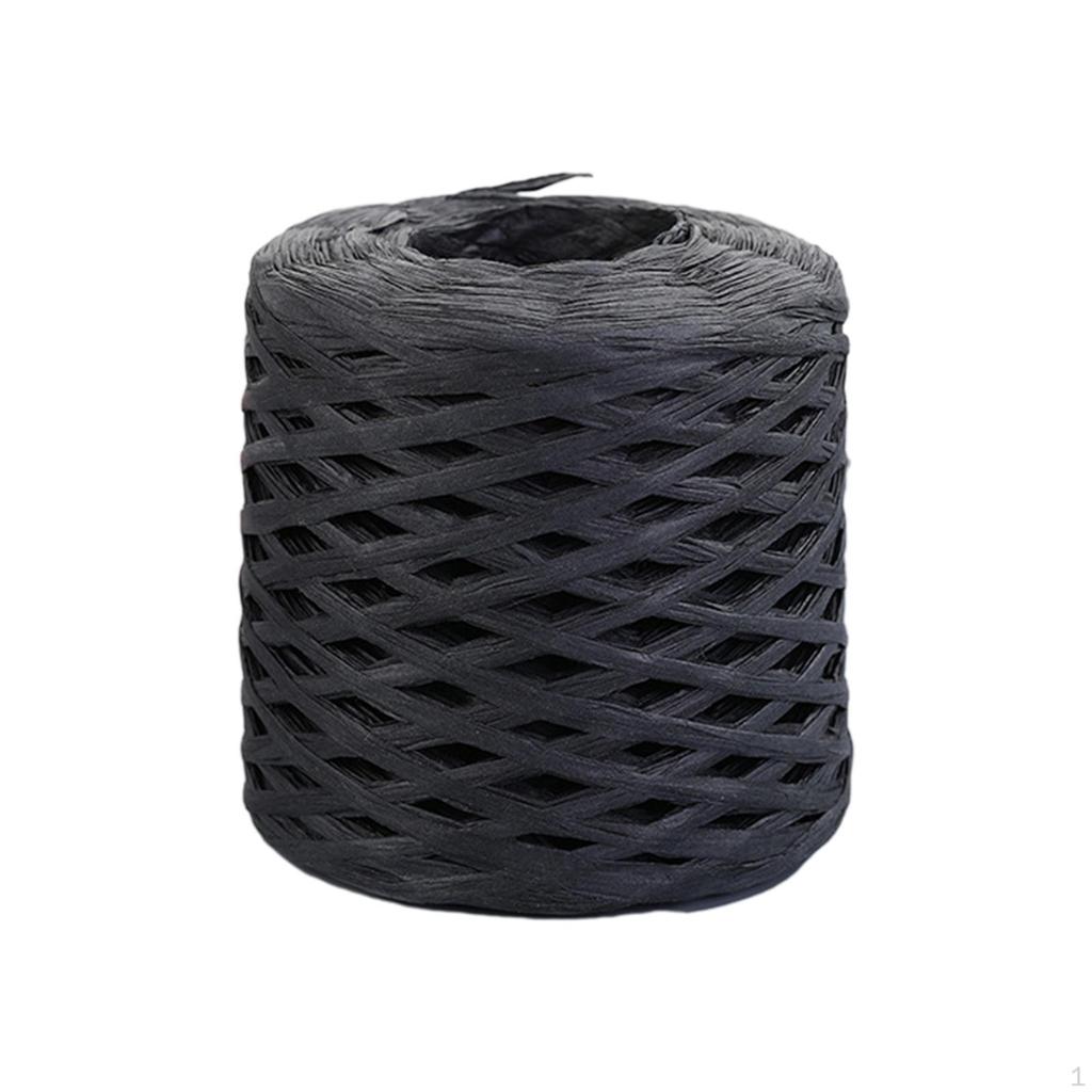 Διακόσμηση χάρτινη κορδέλα Raffia 200M/Roll Ανακυκλώσιμη ανθεκτική για ύφανση συσκευασίας δώρου Ημέρα του Αγίου Βαλεντίνου