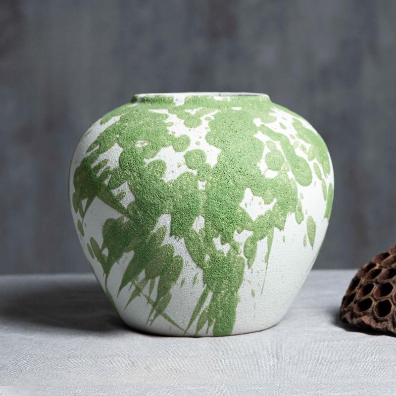 

Цзиндэчжэнь Керамическая ваза Ретро Европейский стиль Цветочный горшок для гостиной Настольный Гидропонный Суккулент