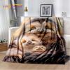 Cute Sloth Series Cartoon Soft Plush Blanket,Flannel Blanket Throw Blanket for Living Room Bedroom Bed Sofa Picnic Cover Kids 3D