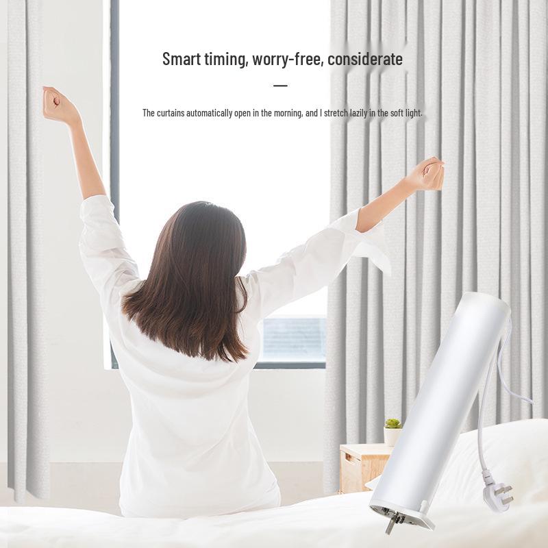 Graffiti Smart WiFi Electric Curtains with Alexa & Xiao Ai Voice Control