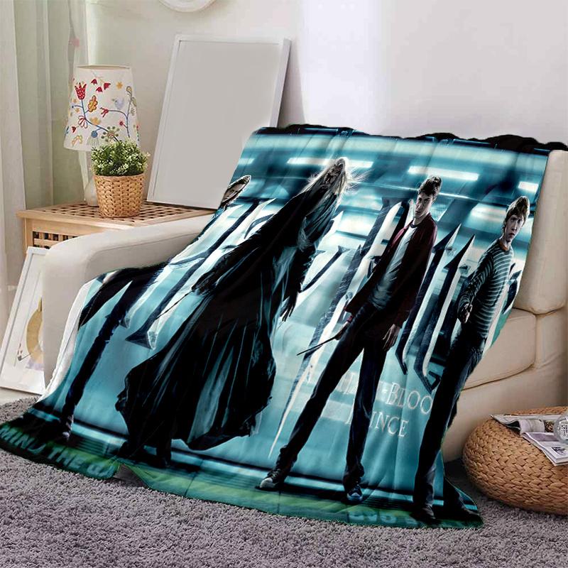 

Harry Potter and the Half-Blood Prince Movie Poster PrintPrint Blanket, Soft Blanket For Sofa Office Bed And Travelling Daughter Birthday Gi 130cm×150cm（50in×60in）
