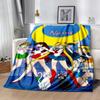 Moonlit Sailor Guardians Blanket Ultra-Soft Perfect for Bedding Seaside Bed Four Seasons Multipurpose Digital Print Birthday Christmas Gift Blanket