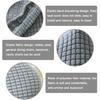 2 Piece Square Bar Stool Cover, Highly Elastic Square Stool Cover, Wrinkle Resistant Dustproof Stool Seat Cover, Washable Stool Cover 10-12.6in