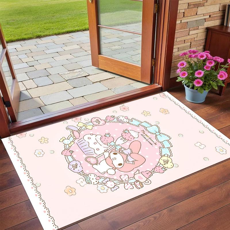 Crystal Velvet Rug Soft Non Slip Indoor Floor Mat Home DecorMy Melody