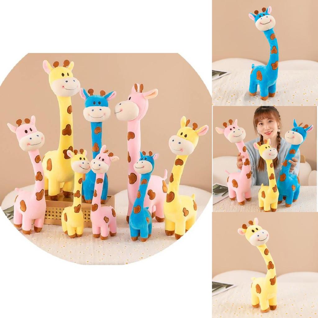 Adorable Giraffe Plush Toy Soft Stuffed Animal Cuddly Doll For Kids Birthday Gift And Wholesale Options Available