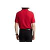 Polo Ralph Lauren Jednokolorowa koszulka polo z krótkim rękawem i kołnierzykiem polo Męskie topy Czerwony 710666997-003