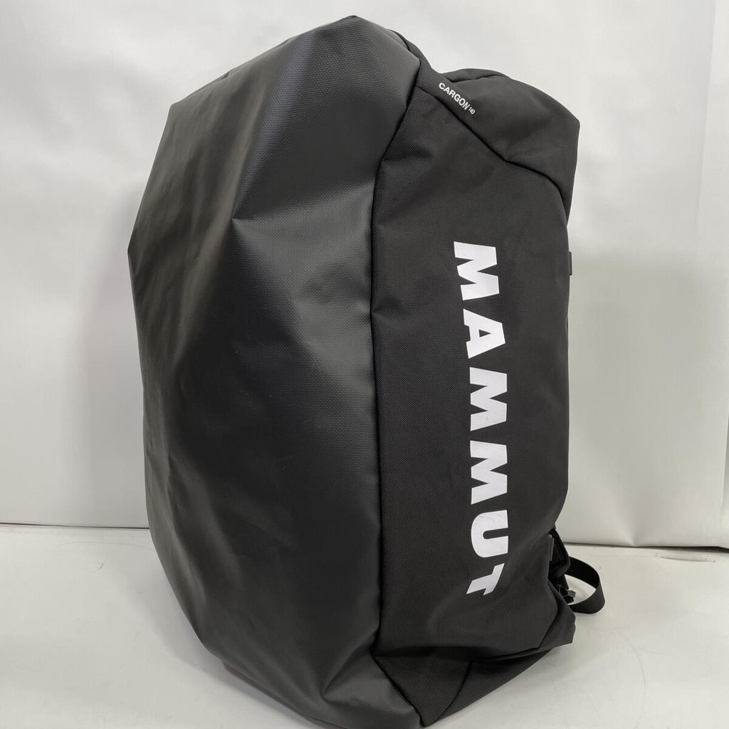 MAMMUT Cargon duffel bag Boston bag 140L blackUsed