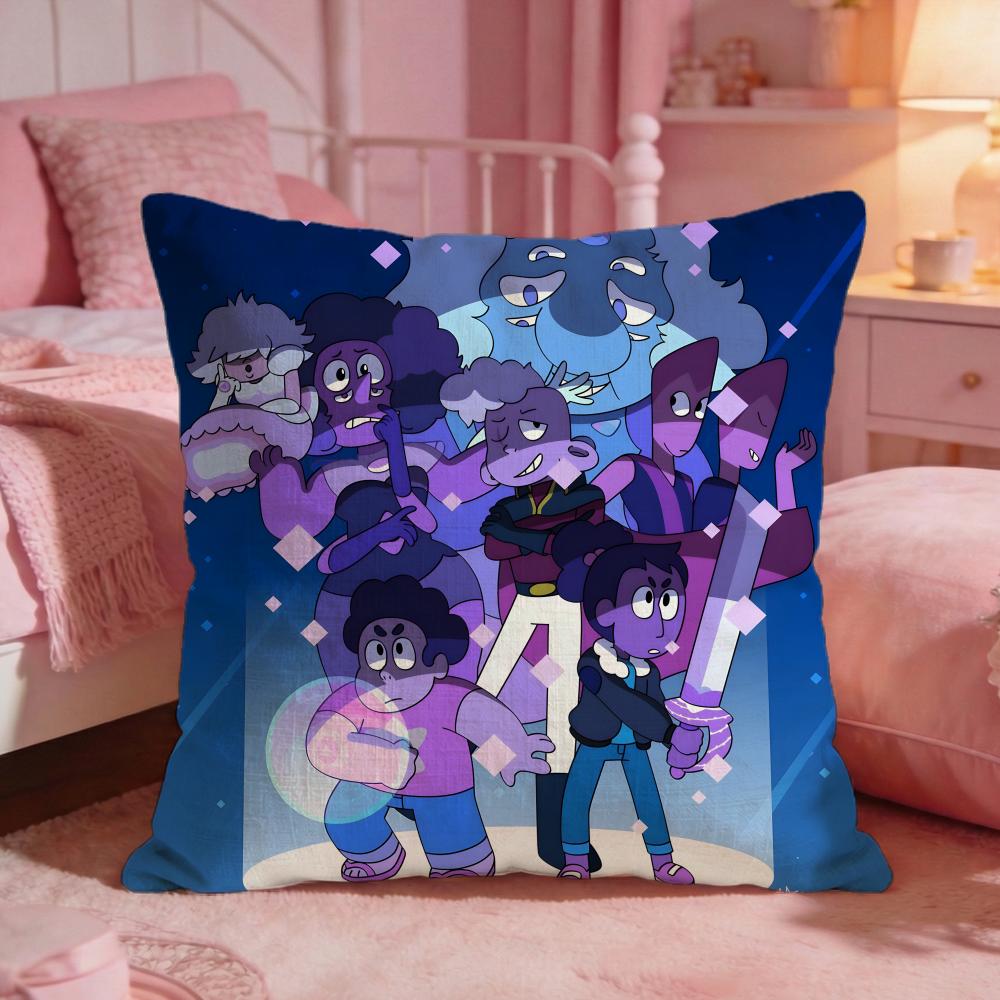 Steven Universe FFutures Cushion Cover Premium Comfort Reversible Pillow Cove Two In One Design For Any Room Car Interior
