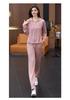 Women's Spring & Autumn Long Sleeve Sports Set: Soft Skin-Friendly Hoodie & Pants for Leisure and Walking.