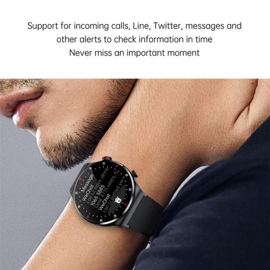 HW20 Smart Watch Multifunctional Health Monitoring IP67 Waterproof Fashion BT Calling Sleep Monitoring ECG+PPG Business Watch for Everyday Life