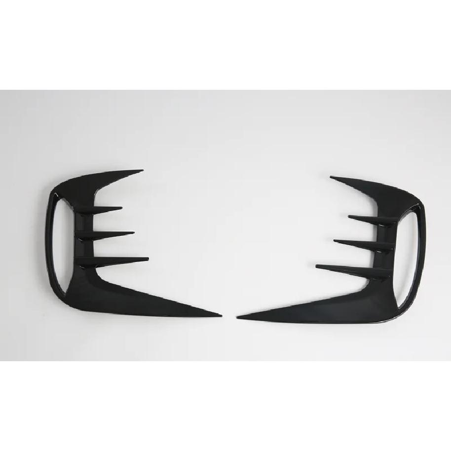 For MG 3 MG3 2024 2025 2026 Car Accessories ABS After Fog Light Trim Bezel Wind Shape