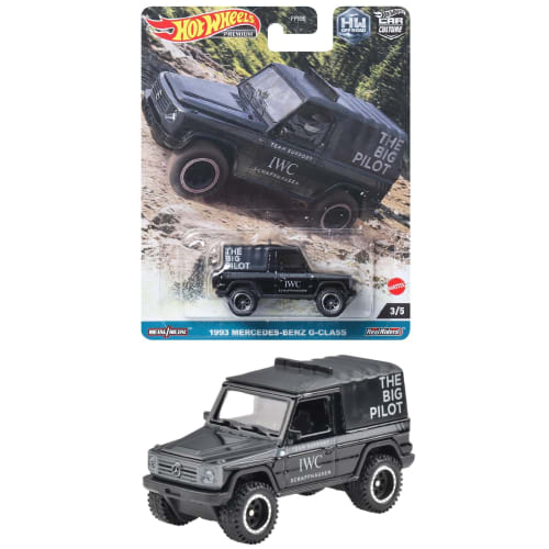 

Hot Wheels Car Culture Off-Road - 1993 Mercedes-Benz G-Class (Ages 3 and Up) HKC72