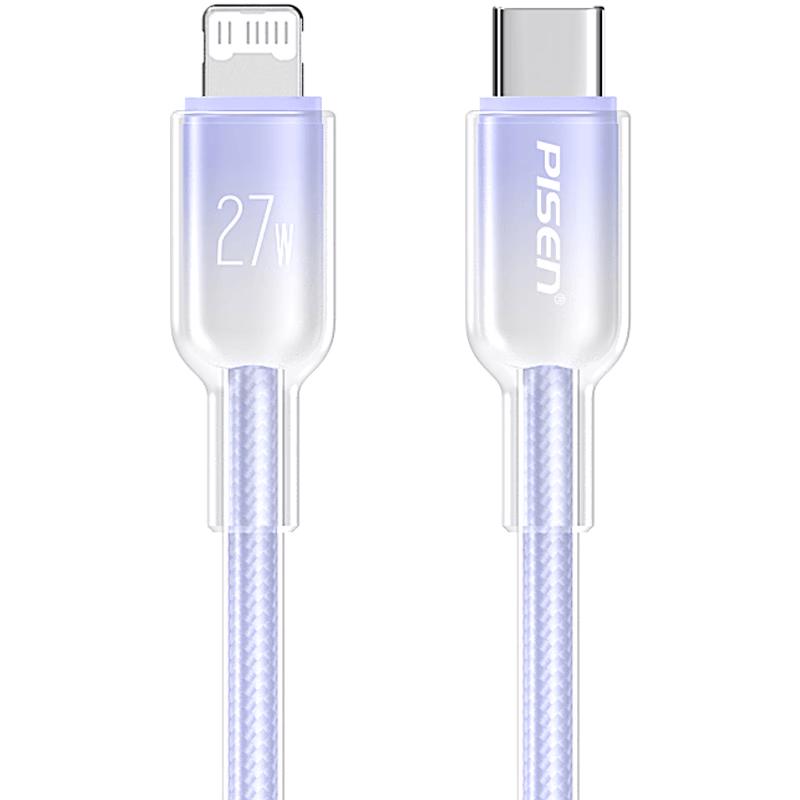Pisen PD27W Type-C to Lightning Fast Charging Cable 1.2m