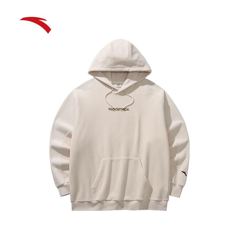 Anta Men's Fleece Colorblock Hooded Sweatshirt