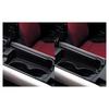 Carbon Fiber Armrest Water Cup Holder Panel Cover Trim For Mazda RX-8 2004-2008