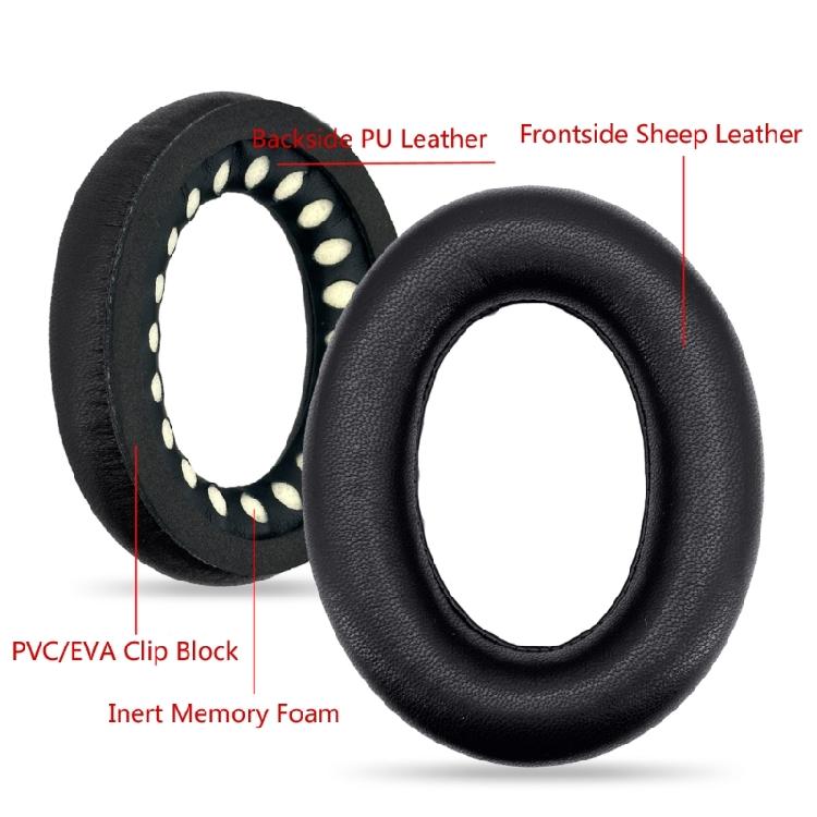 1Pair Ear Pad Headsets Earmuffs for Quiet Comfort QC35 QC35II QC35ii Headphones Earpads Ear Pad Sponges Cushions Cover