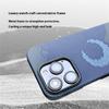 For iPhone 15 Pro Max Magnetic Case Large Camera Cutout Aramid Fiber Phone Cover with Metal Lens Frame