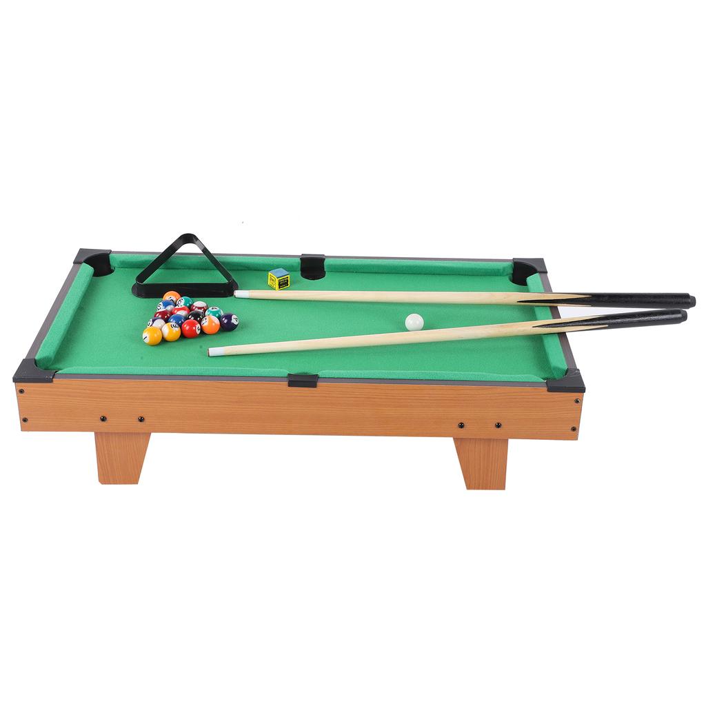 Mini Pool Table Children Kids Snooker Billiards Set Cues Balls for Indoor Sports